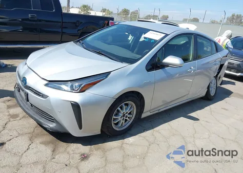 2020 Toyota Prius Le из США, поврежденный, VIN JTDKARFU9L3120581